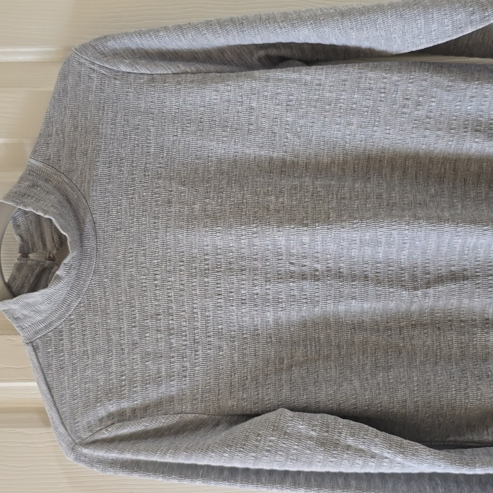 TRUE CRAFT BRAND WOMEN'S JUNIOR SIZE GRAY LONG SLEEVES BODYSUIT SIZE XL
